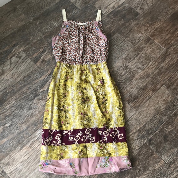 Anthropologie Dresses & Skirts - Anthropologie silk dress